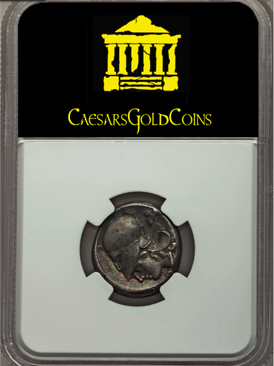 ​CORINTHIA CORINTH 4th CENTURY BC "PEGASUS & ATHENA" NGC XF 5 x 4 AR STATER 4