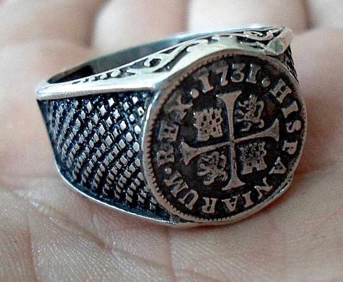 Spanish Silver Shipwreck Coin Jewelry 7