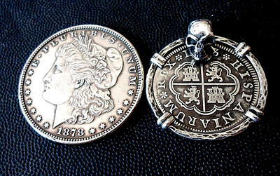 Spain 17_3 "Castles and Lions" 2 Reales Pendant Shipwreck Jewelry Treasure Coin 3