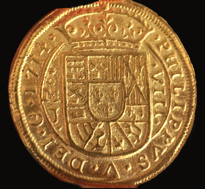 Mexico 1714 “Royal” 8 Escudos 18K Gold Doubloon Shipwreck 1715 5
