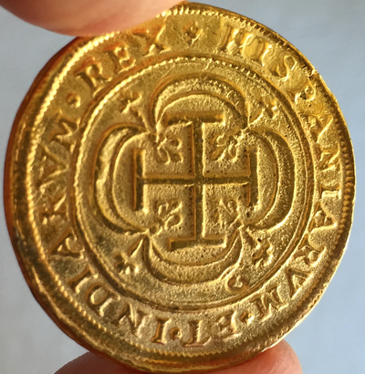 Mexico 1714 “Royal” 8 Escudos 18K Gold Doubloon Shipwreck 1715 4