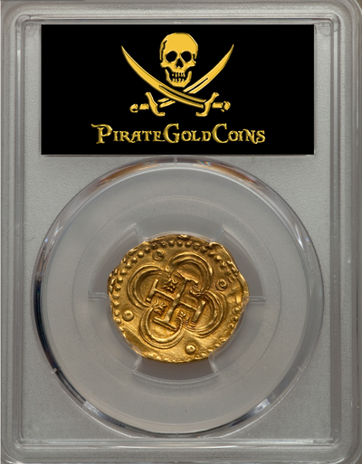 Spain 2 Escudos 1556-98 "Full Crown and Exceptional Strike"  PCGS 60 Treasure 6