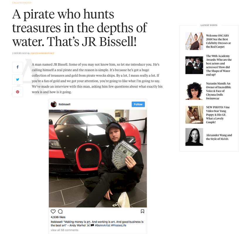 ONN: Interview with JR Bissell - Page 1