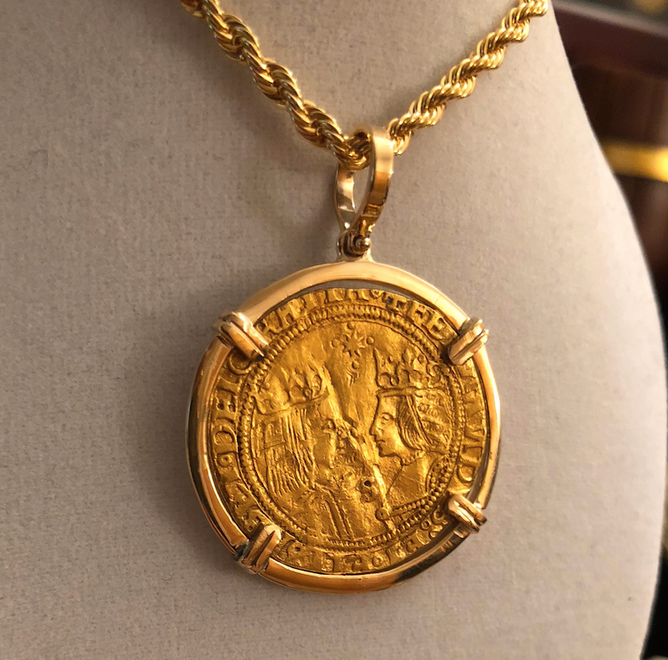 Spanish Gold Shipwreck Coin Jewelry 2