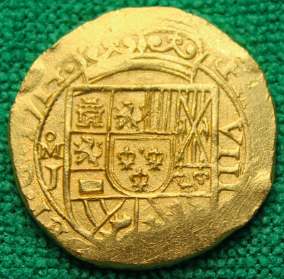 Mexico 8 Escudos 1714 "1715 Plate Fleet Shipwreck" NGC 64 Pirate Gold Coins 3