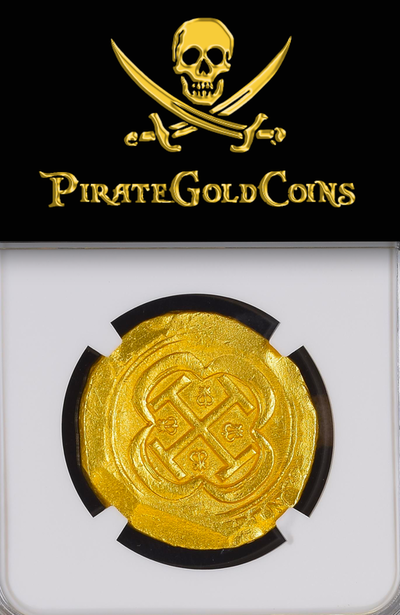 Mexico 8 Escudos 1714 "1715 Plate Fleet Shipwreck" NGC 64 Pirate Gold Coins 7