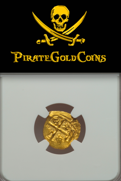 Mexico 1 Escudo 1704 "Only 1 Known - Fleet Shipwreck" NGC 61 9