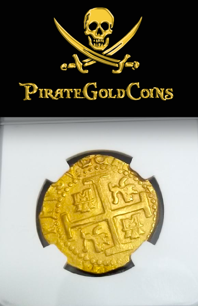 Peru 8 Escudos 1711 "2nd Finest Known- 1715 Plate Fleet Shipwreck" NGC 62 2
