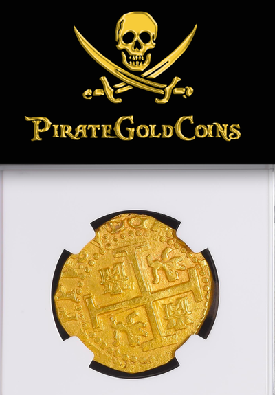 Peru 8 Escudos 1711 "2nd Finest Known- 1715 Plate Fleet Shipwreck" NGC 62 5