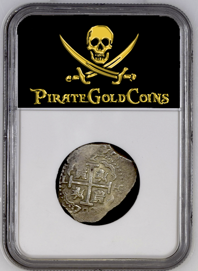 Peru 2 Reales 1702 "1715 Plate Fleet Shipwreck" NGC 55 4