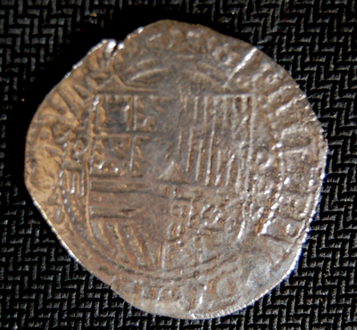 Peru 2 Reales 1598-1621 Atocha Shipwreck Mel Fisher 2