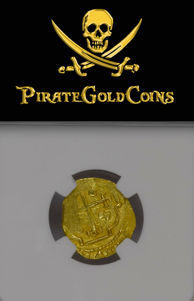 Mexico 2 Escudos 1712-13 "Gorgeous Luster" NGC 63​ Pirate Gold Coins 5