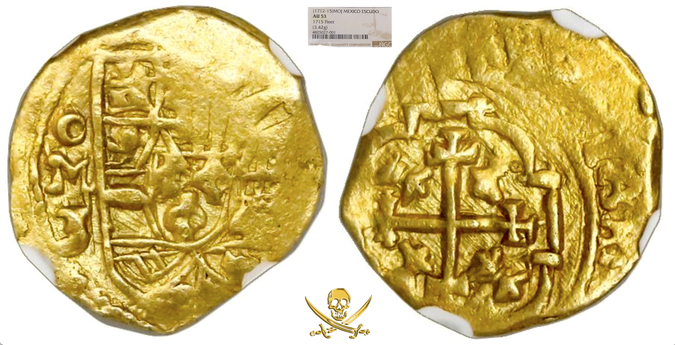 Mexican 1 Escudo (Fleet) 36