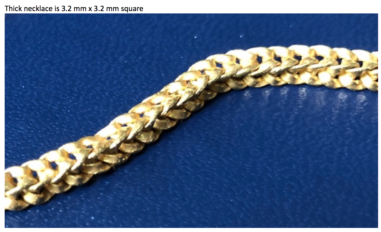 Gold Money Chain 25" 66gm "1715 Plate Fleet Shipwreck" 4