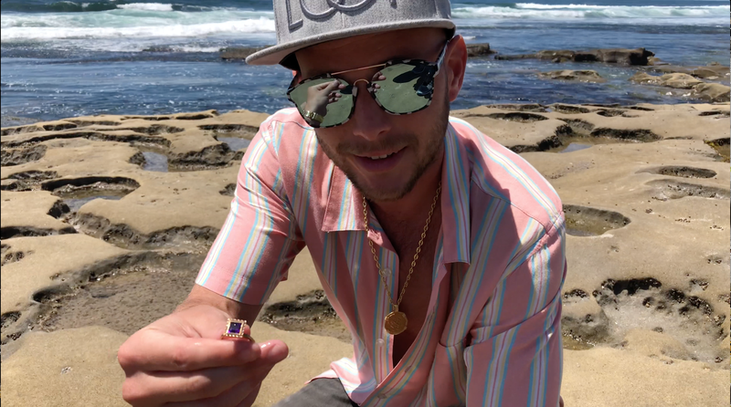 Pirate Gold Coins Treasures of the Earth - Amethyst Ring 8