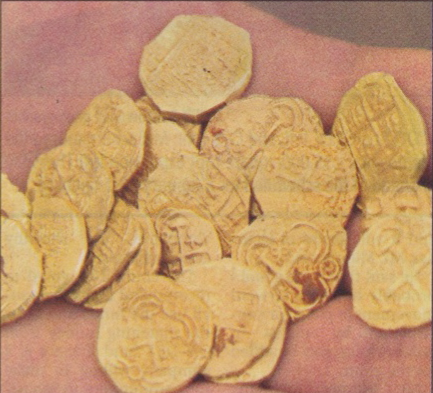 Peru 1 Escudo 1697 "Dated" 1715 Plate Fleet Shipwreck 6