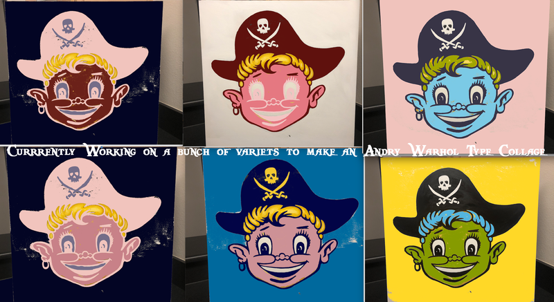 Treasure Paintings by JR Bissell: "Loot Boy" 10