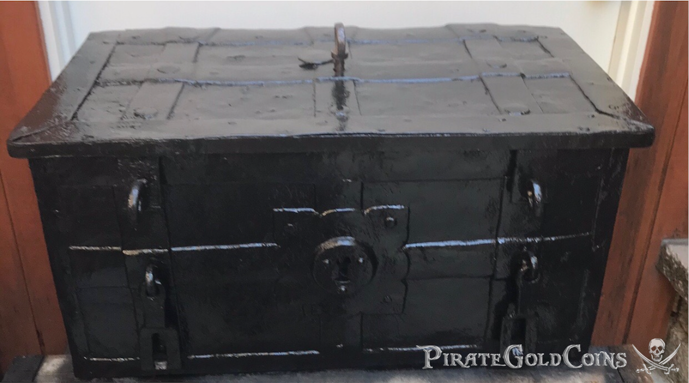 Nuremberg Treasure Chest 1600's Iron Armada Box 2