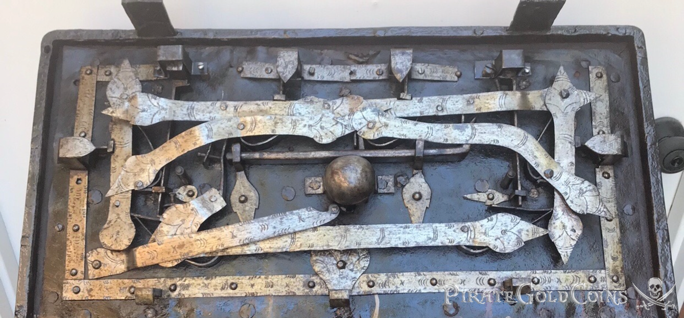 Nuremberg Treasure Chest 1600's Iron Armada Box 5