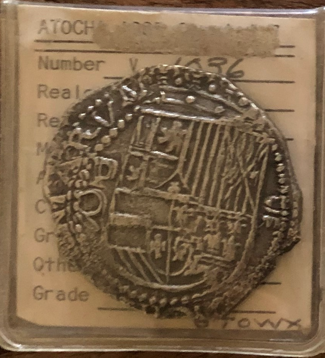 Peru 8 Reales ND "Atocha 1622 Shipwreck" Very Rare