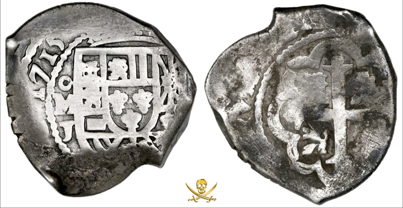 Mexico 4 Reales 1715 "Dated from the 1715 Fleet Shipwreck" to be Pendant 7