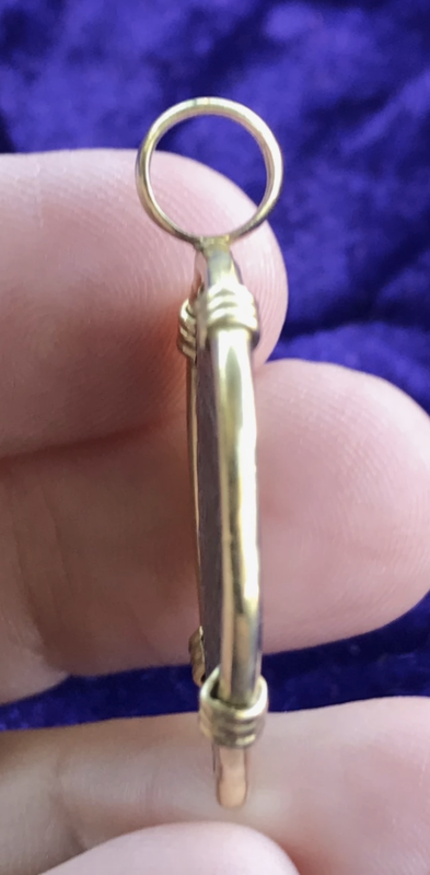 Bolivia 2 Reales Philip III 14kt Gold Bezel Pirate Gold Coins Jewelry Treasure 2