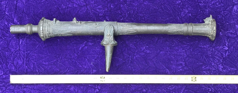 17th- 18th Century Brass/ Bronze Ship's Swivel Cannon 2
