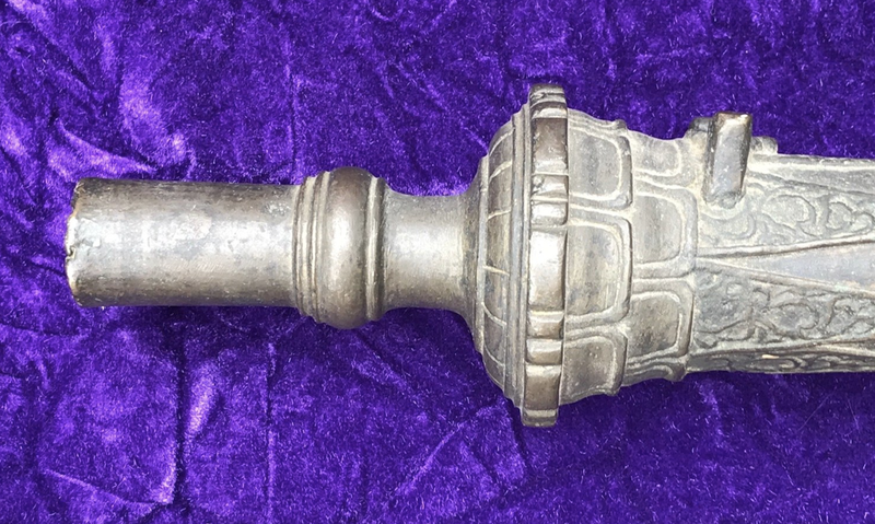 17th- 18th Century Brass/ Bronze Ship's Swivel Cannon 3