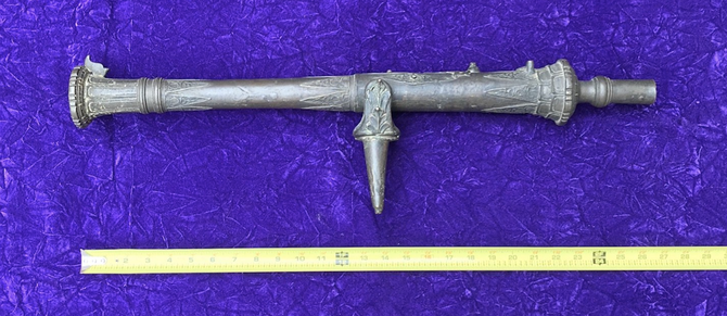 17th- 18th Century Brass/ Bronze Ship's Swivel Cannon