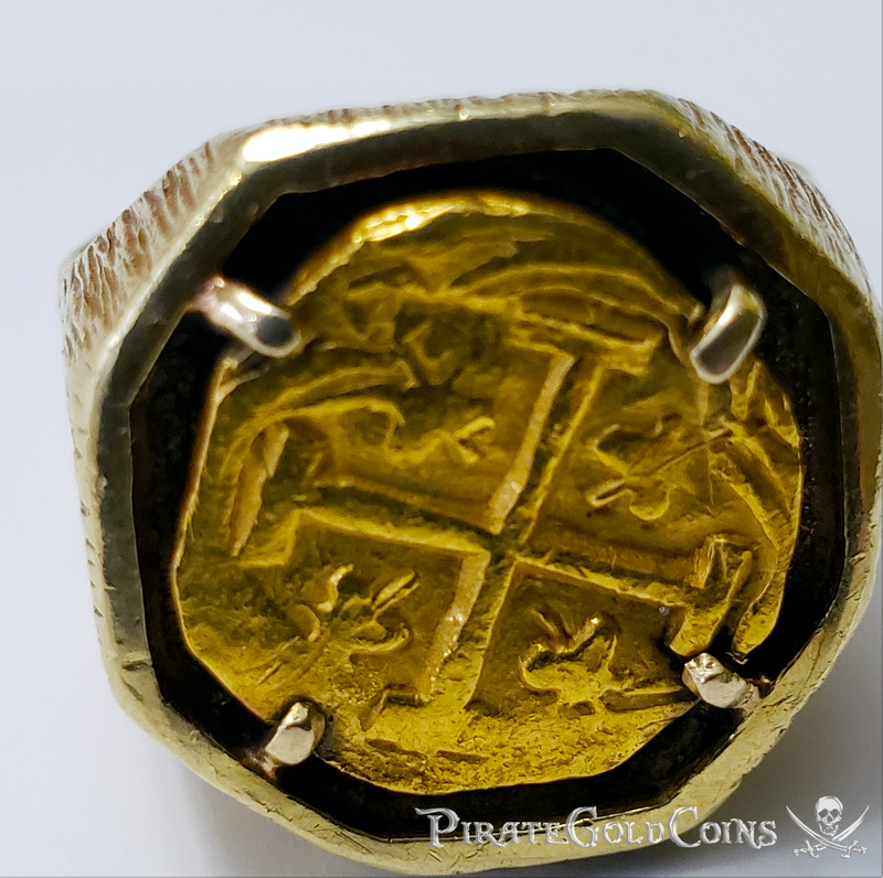 Ring Colombia Escudos Gold 5