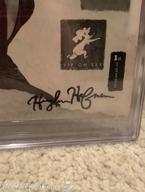 Playboy Magazine Issue #1 Marilyn Monroe SIGNED by Hugh Hefner 12