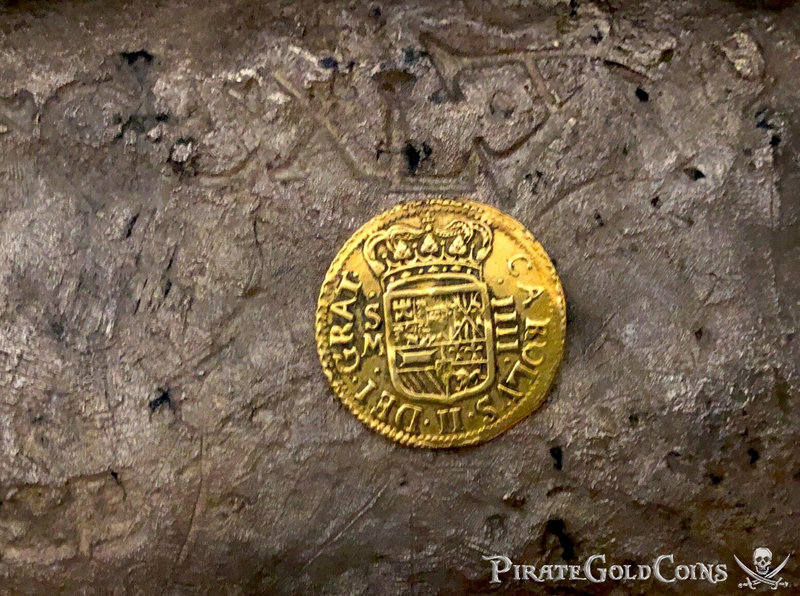 Spain 4 Escudos 1699 "Dated Very Rare" RAW 11