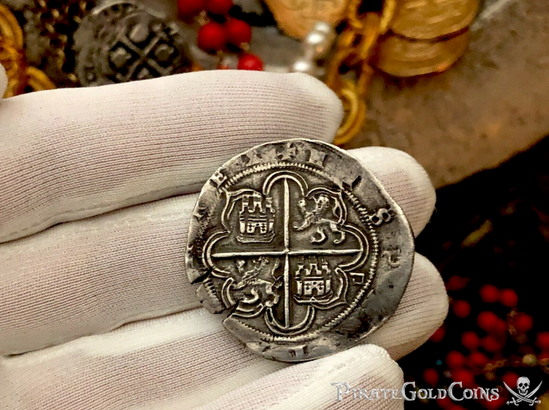 Spain 4 Reales 1556-98 "to be Pendant" RAW 2