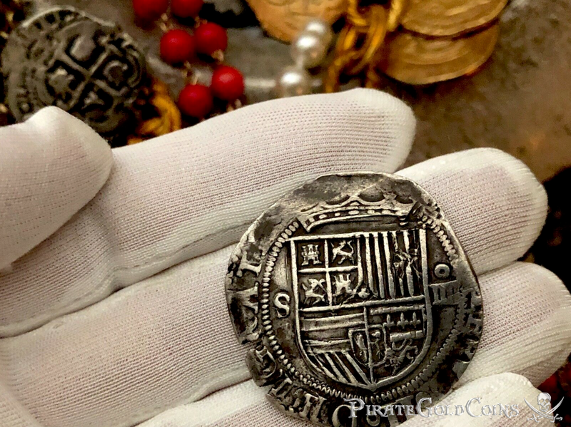 Spain 4 Reales 1556-98 "to be Pendant" RAW 4