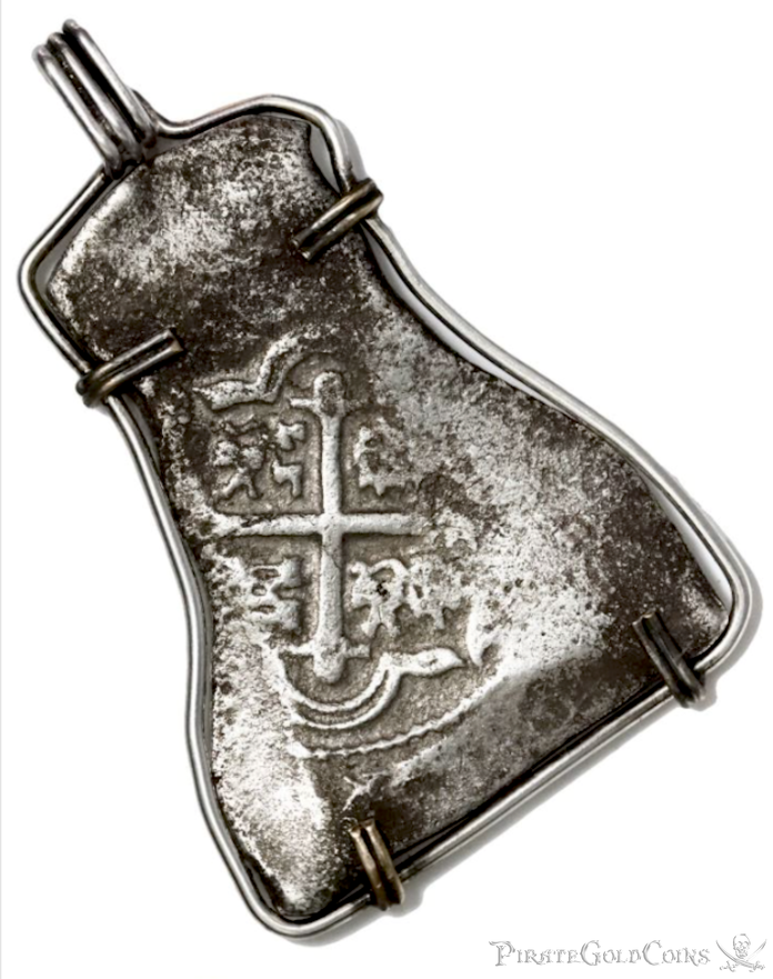 Mexico 8 Reales 1714 "1715 Fleet Shipwreck" Pendant