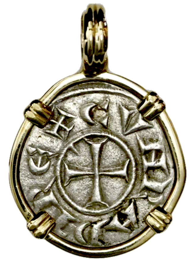 Italy "Knights Templar Crusaders" 1152AD Pendant 2