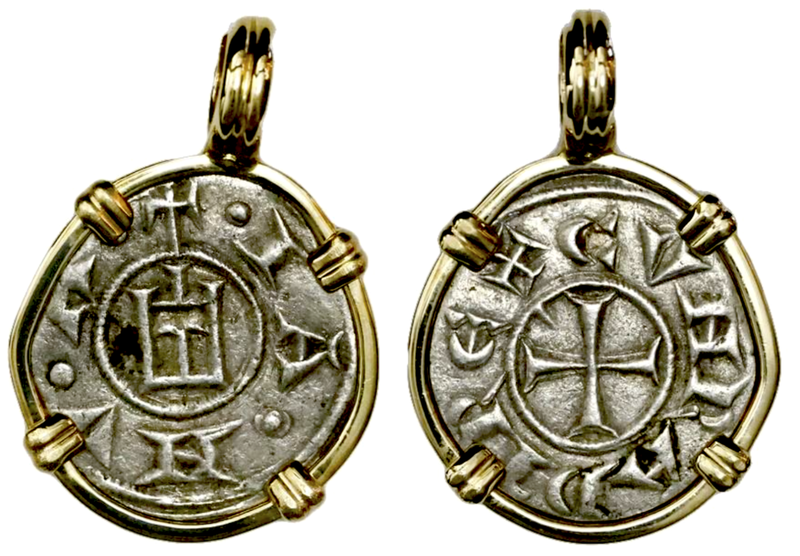 Italy "Knights Templar Crusaders" 1152AD Pendant