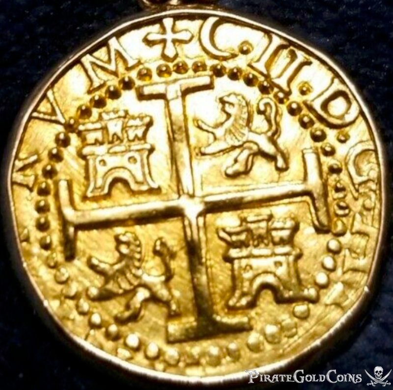 Peru 4 Escudos 1699 Pendant!   RARE! 5