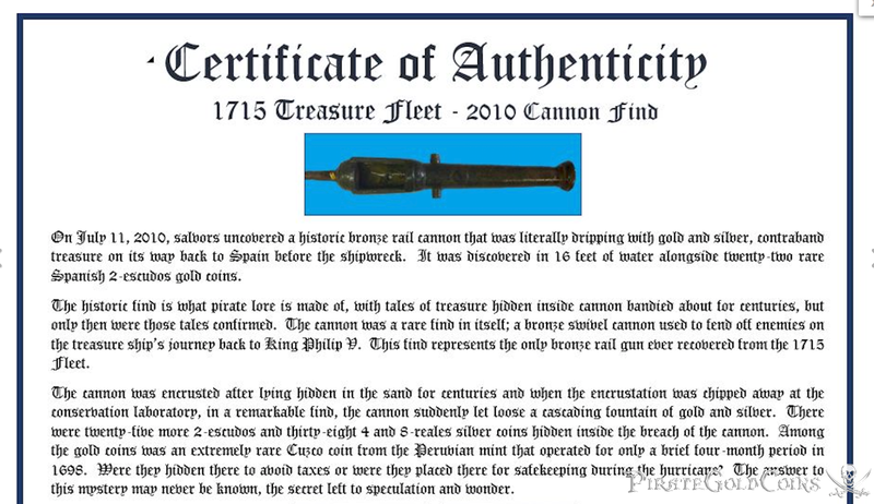 Colombia 2 Escudos 1667-93 "from 1715 Fleet Shipwreck" Jewelry 4