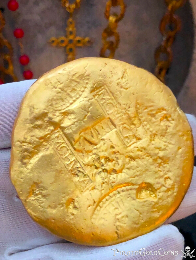 Atocha 1622 Gold Disk and 8 Reales Box Set 2