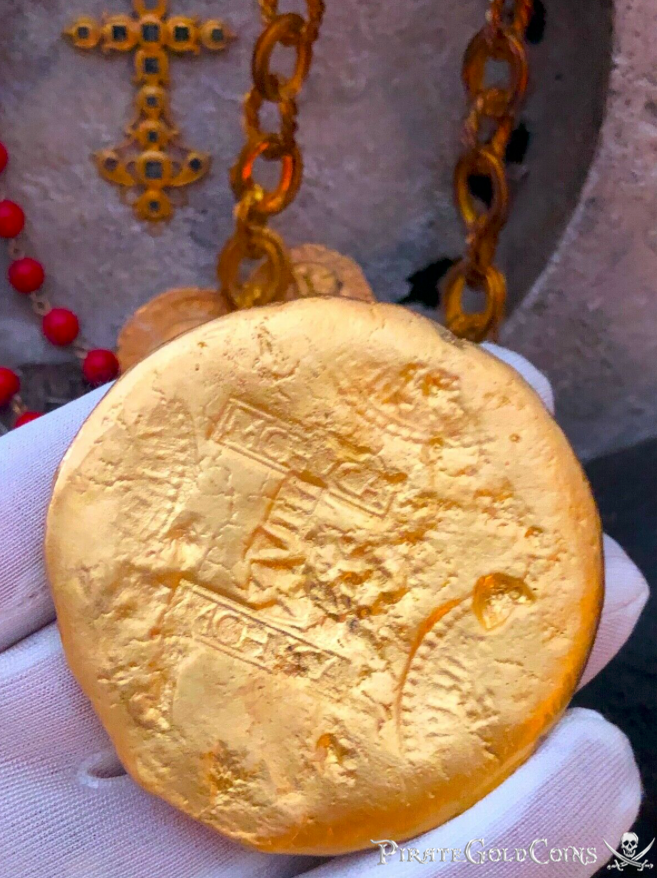 Atocha 1622 Gold Disk and 8 Reales Box Set 3