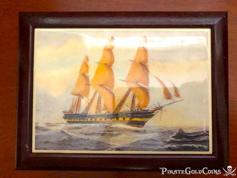 Atocha 1622 Gold Disk and 8 Reales Box Set 8