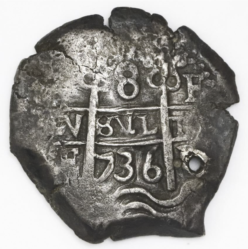 Bolivia 8 Reales 1736 "Dated" to be Jewelry