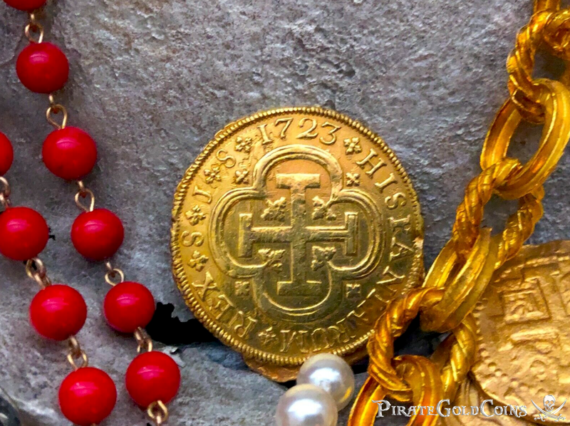 Spain 8 Escudos 1723 "Only 5 Known!" RAW 4