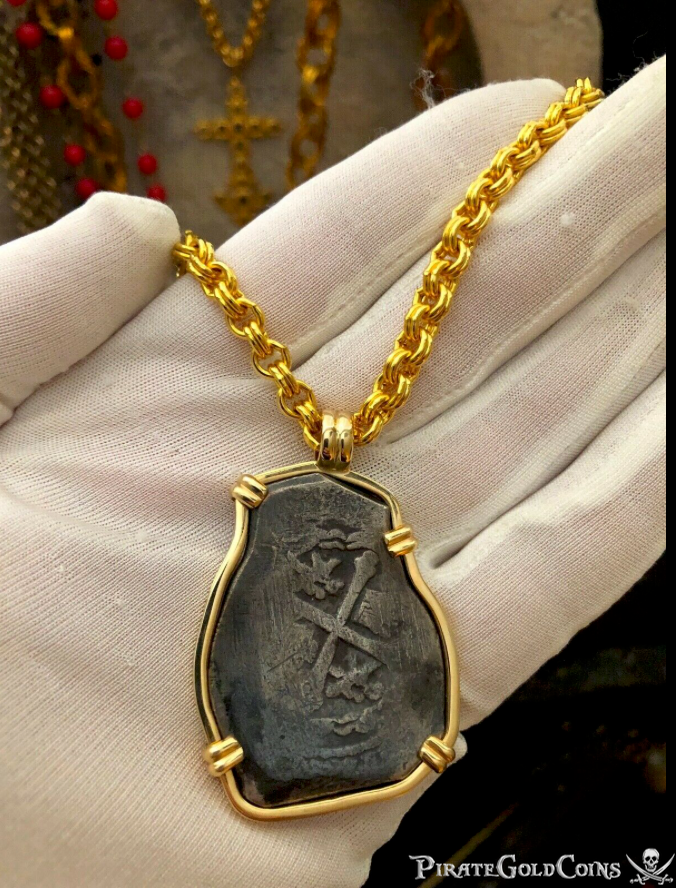 Mexico 8 Reales 1714 "from the 1715 Fleet Shipwreck" Pendant 6