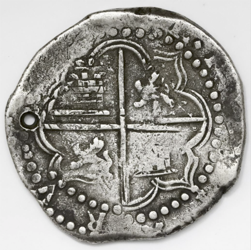 Bolivia 8 Reales 1556-98 "Philip II" Pendant 3