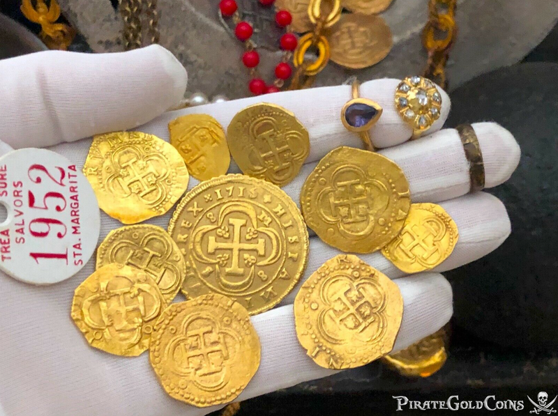 1715 Fleet Shipwreck Ring with COA and State's Archival Tag 4