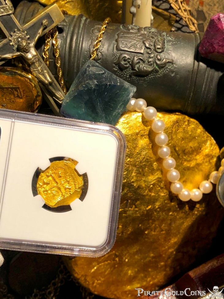 Mexico 2 Escudos 1711-13 "300th Ann. Fleet Shipwreck" NGC 63 9