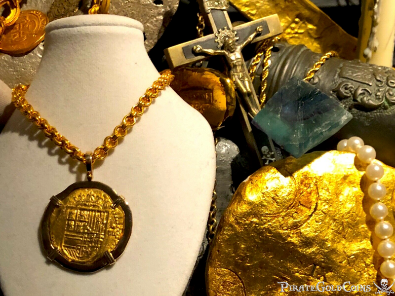 Spain 4 Escudos 1556-98 "Incredible Details!" Jewelry Treasure 10