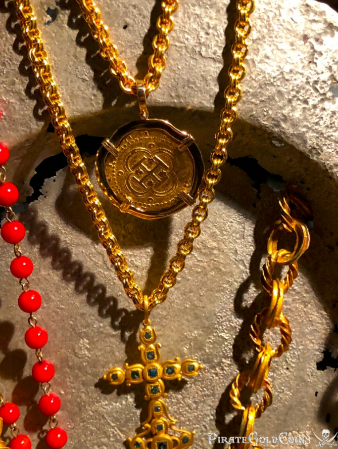 Spain 4 Escudos 1556-98 "Incredible Details!" Jewelry Treasure 11